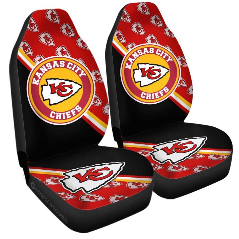 Kansas City Chiefs Car Seat Covers Custom Car Accessories For Fans