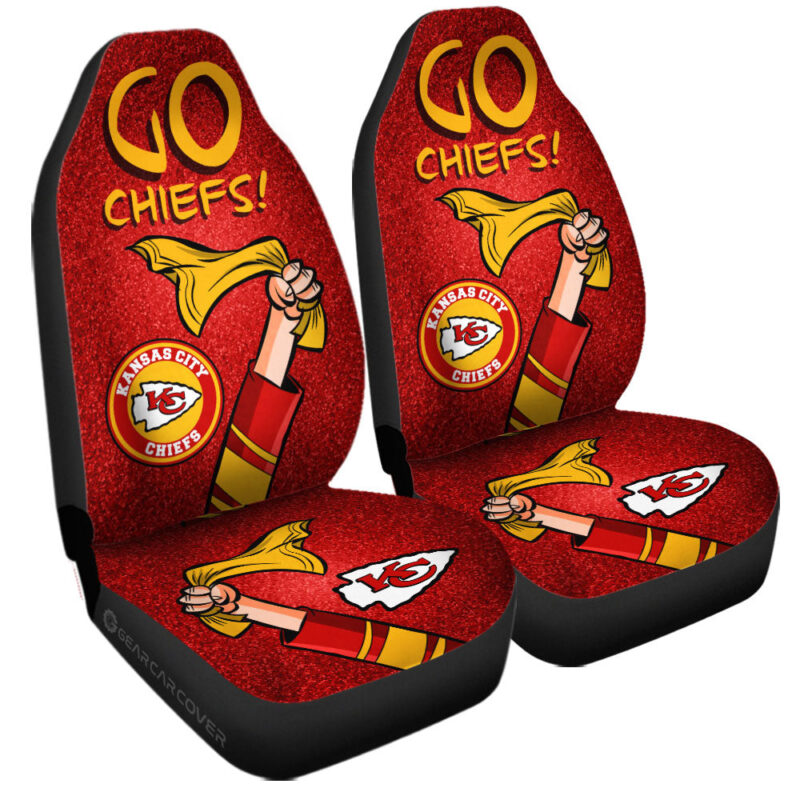 Kansas City Chiefs Car Seat Covers Custom Car Accessories