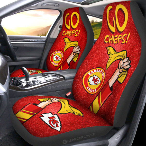 Kansas City Chiefs Car Seat Covers Custom Car Accessories