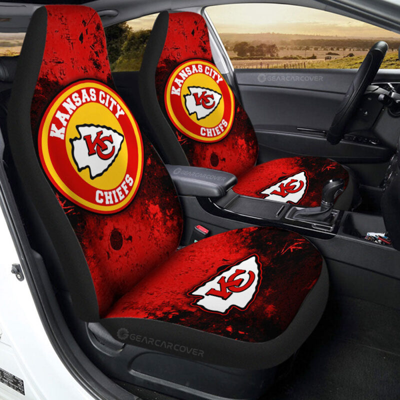 Kansas City Chiefs Car Seat Covers Custom Car Accessories