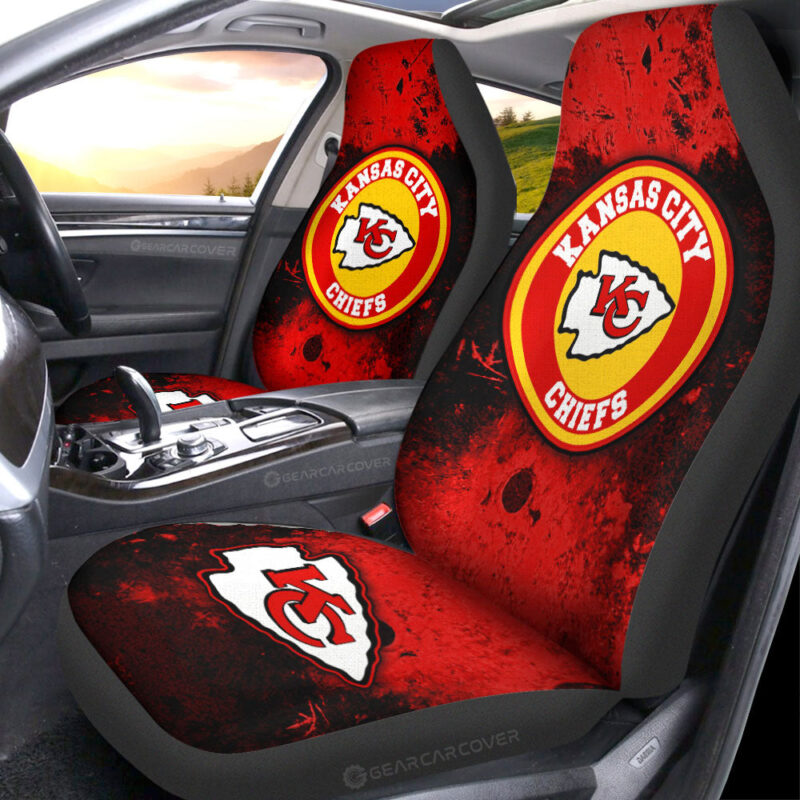 Kansas City Chiefs Car Seat Covers Custom Car Accessories Kansas City Chiefs Car Seat Covers Custom Car Accessories