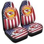 Kansas City Chiefs Car Seat Covers Custom Car Decor Accessories