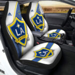 LA Galaxy Car Seat Covers Custom Car Accessories For Fans