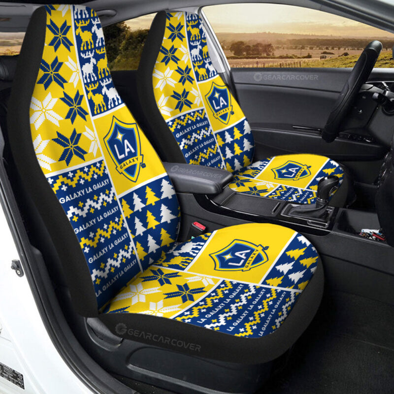 LA Galaxy Car Seat Covers Custom Ugly Style Car Accessories