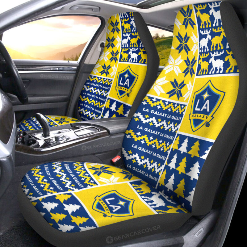 LA Galaxy Car Seat Covers Custom Ugly Style Car Accessories