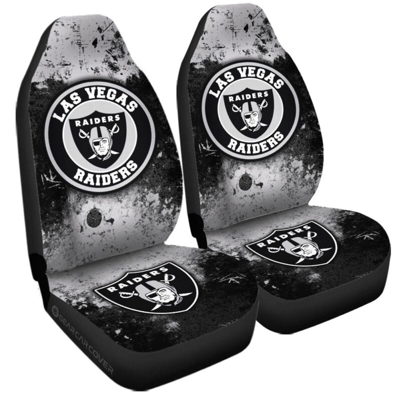 Las Vegas Raiders Car Seat Covers Custom Car Accessories