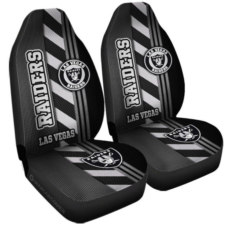Las Vegas Raiders Car Seat Covers Custom Car Accessories
