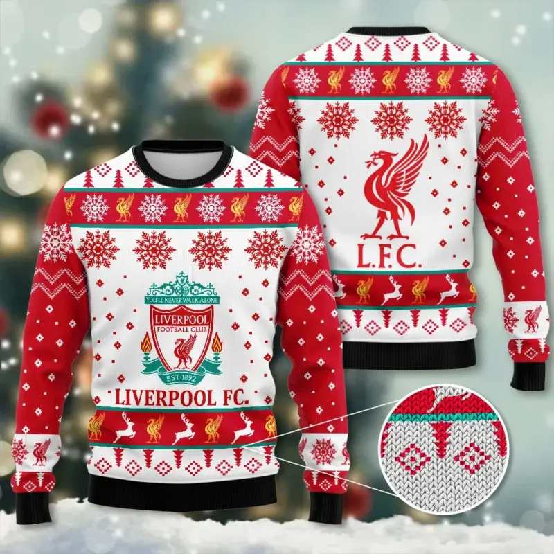 Liverpool Q15 Ugly Christmas Sweater