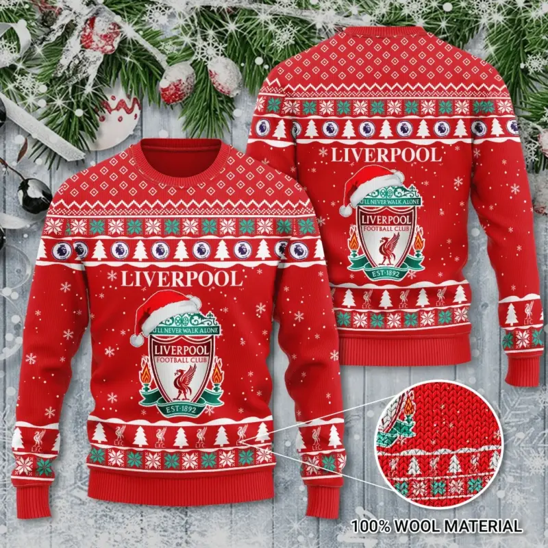 Liverpool Q16 Ugly Christmas Sweater
