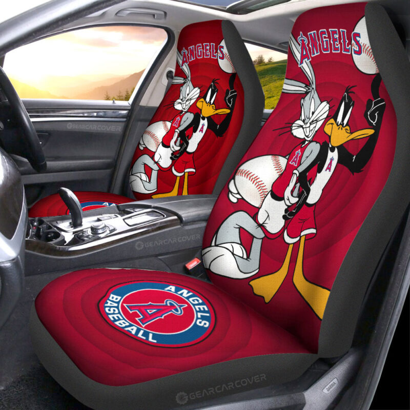 Los Angeles Angels Car Seat Covers Custom Car Accessories