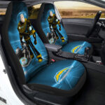 Los Angeles Chargers Car Seat Covers Buzz Lightyear Car Accessories For Fan