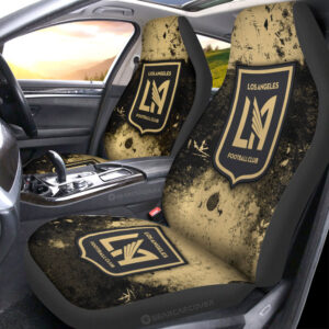Los Angeles FC Car Seat Covers Custom Car Accessories
