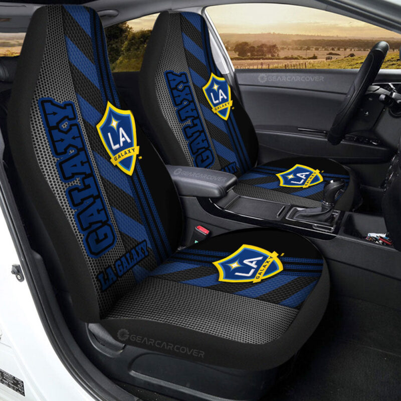 Los Angeles Galaxy Car Seat Covers Custom Car Accessories