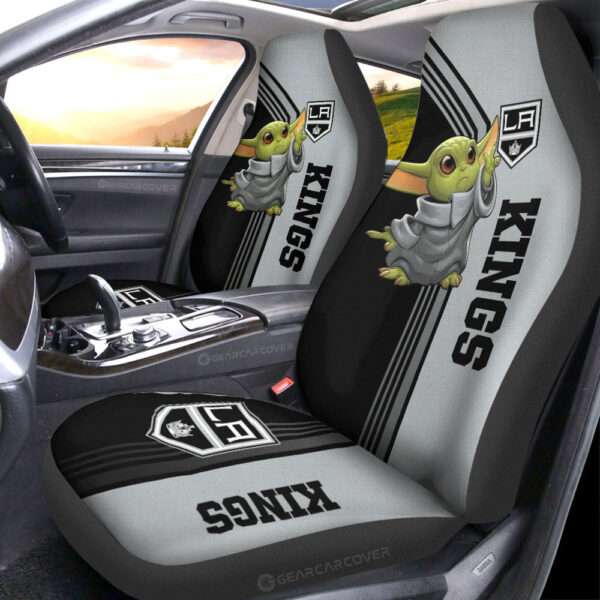 Los Angeles Kings Car Seat Covers Baby Yoda Car Accessories