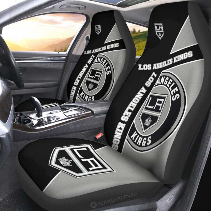 Los Angeles Kings Car Seat Covers Custom Car Accessories For Fans