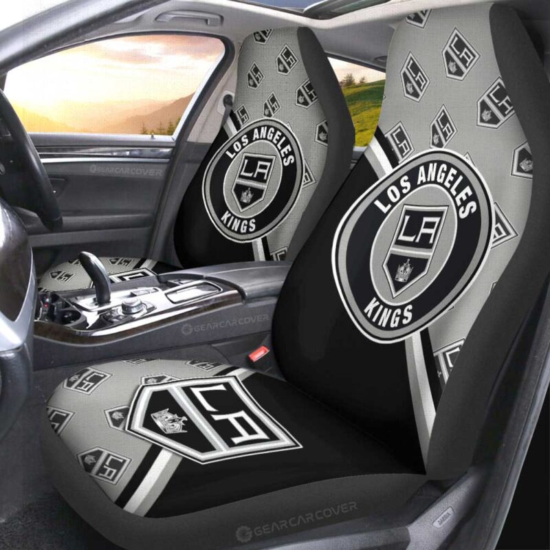 Los Angeles Kings Car Seat Covers Custom Car Accessories For Fans