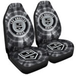 Los Angeles Kings Car Seat Covers Custom Tie Dye Car Accessories