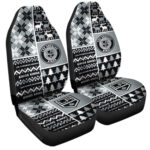 Los Angeles Kings Car Seat Covers Custom Ugly Style Car Accessories