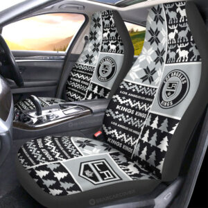 Los Angeles Kings Car Seat Covers Custom Ugly Style Car Accessories