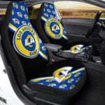 Los Angeles Rams Car Seat Covers Custom Car Accessories For Fans