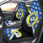 Los Angeles Rams Car Seat Covers Custom Car Accessories For Fans