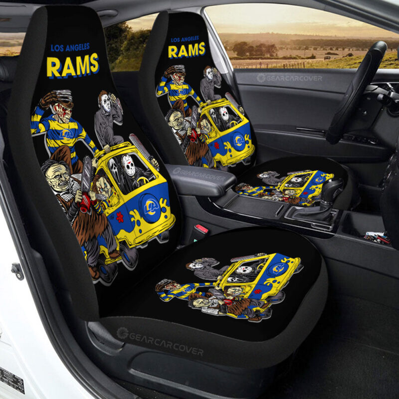 Los Angeles Rams Car Seat Covers Custom Car Accessories