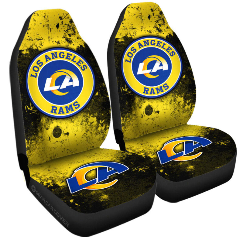 Los Angeles Rams Car Seat Covers Custom Car Accessories
