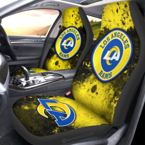 Los Angeles Rams Car Seat Covers Custom Car Accessories