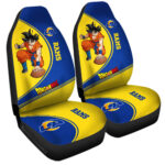 Los Angeles Rams Car Seat Covers Goku Car Accessories For Fans