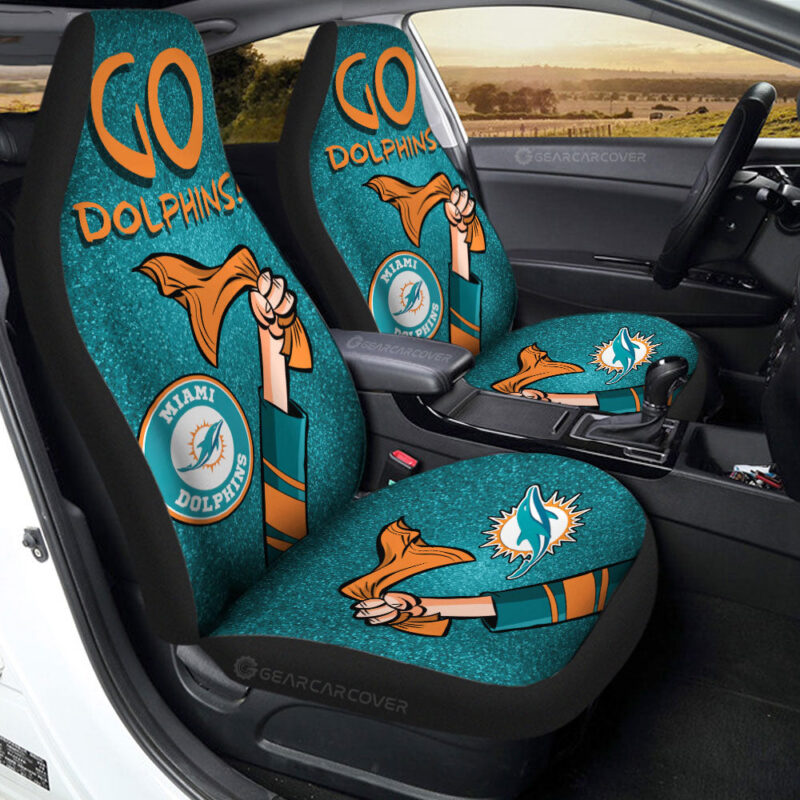 Miami Dolphins Car Seat Covers Custom Car Accessories