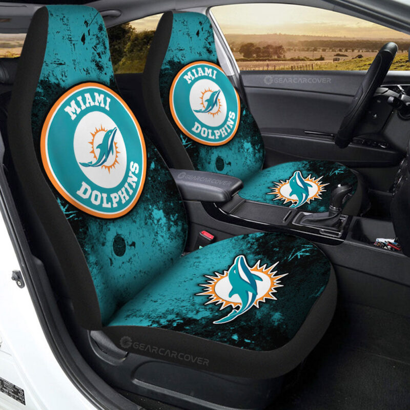 Miami Dolphins Car Seat Covers Custom Car Accessories