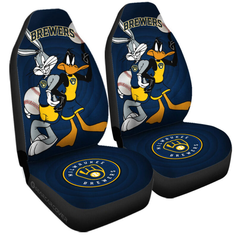 Milwaukee Brewers Car Seat Covers Custom Car Accessories