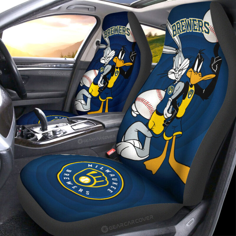 Milwaukee Brewers Car Seat Covers Custom Car Accessories