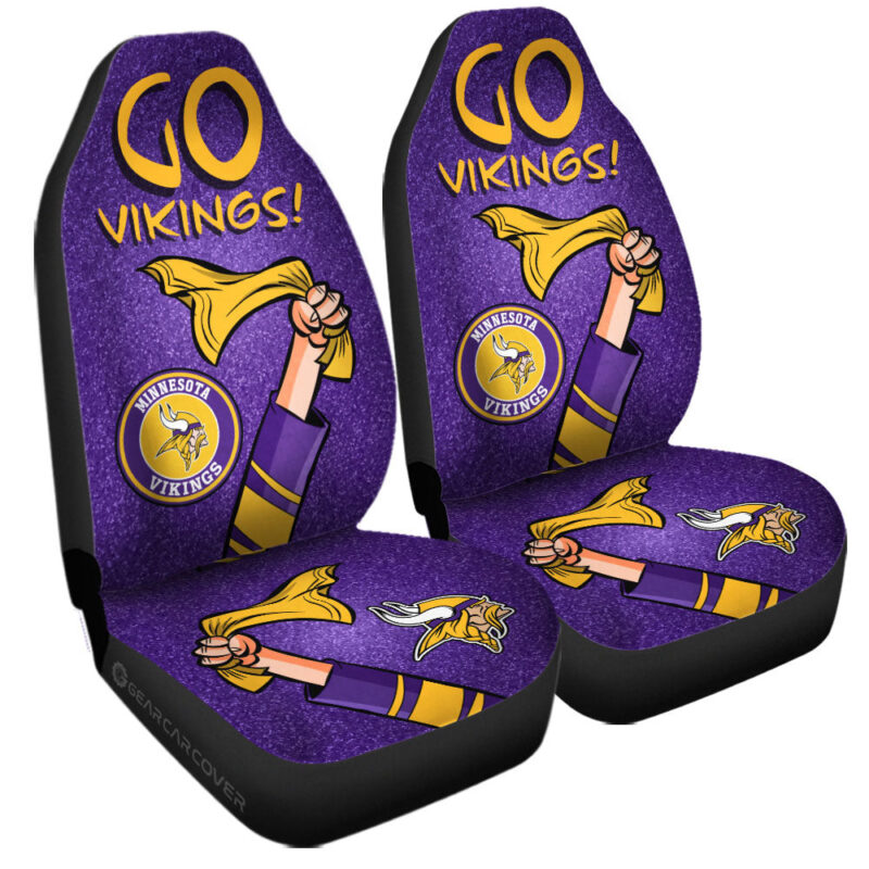 Minnesota Vikings Car Seat Covers Custom Car Accessories