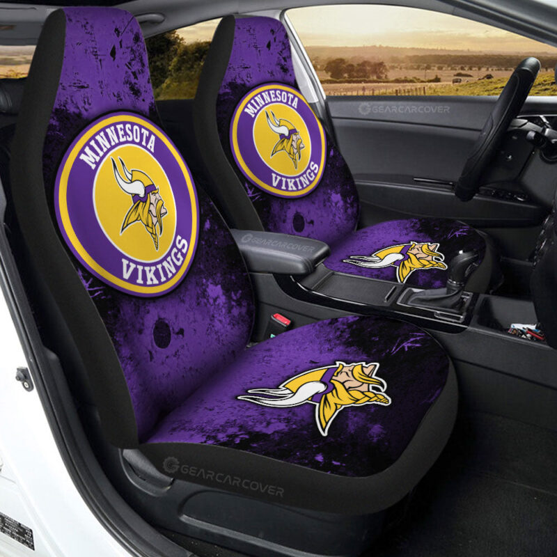 Minnesota Vikings Car Seat Covers Custom Car Accessories