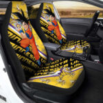 Minnesota Vikings Car Seat Covers Goku Car Accessories For Fans