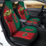 Minnesota Wild Car Seat Covers Baby Yoda Car Accessories