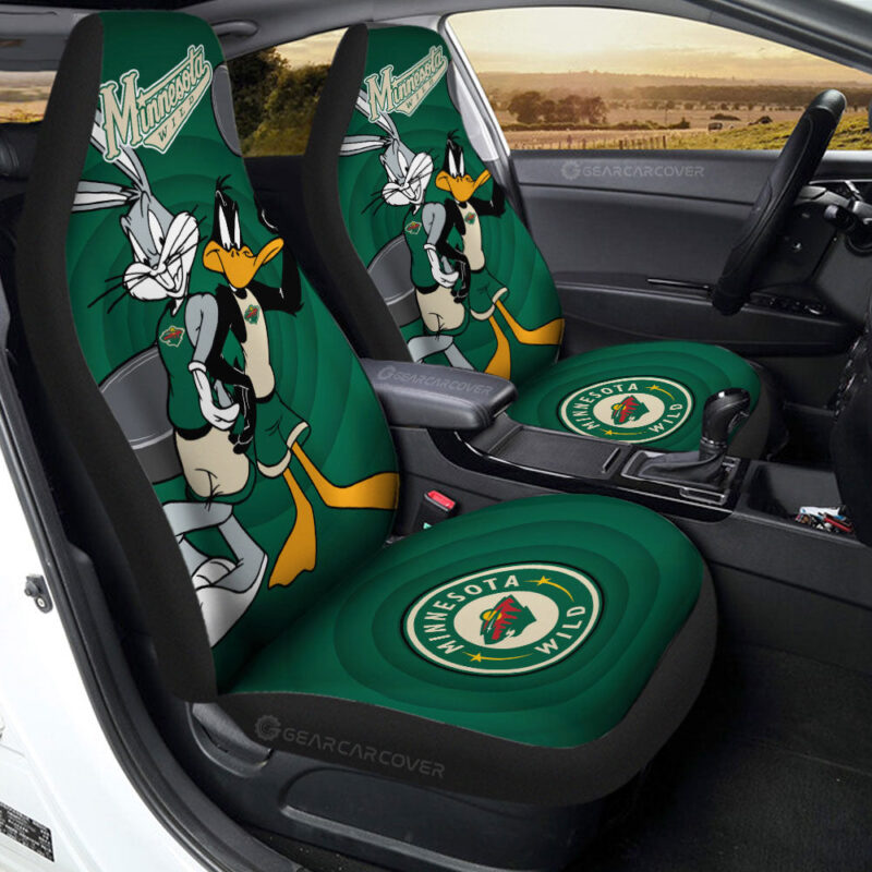 Minnesota Wild Car Seat Covers Custom Car Accessories