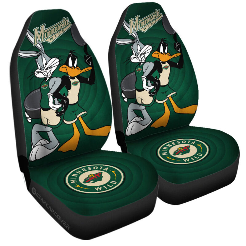 Minnesota Wild Car Seat Covers Custom Car Accessories