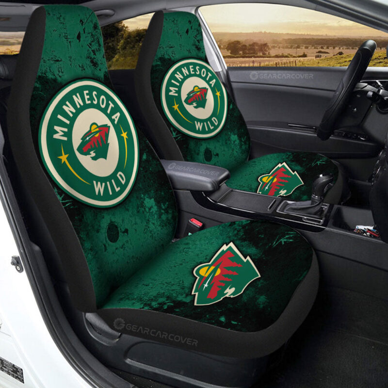 Minnesota Wild Car Seat Covers Custom Car Accessories
