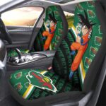 Minnesota Wild Car Seat Covers Goku Car Decorations For Fans