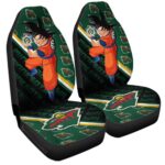 Minnesota Wild Car Seat Covers Goku Car Decorations For Fans
