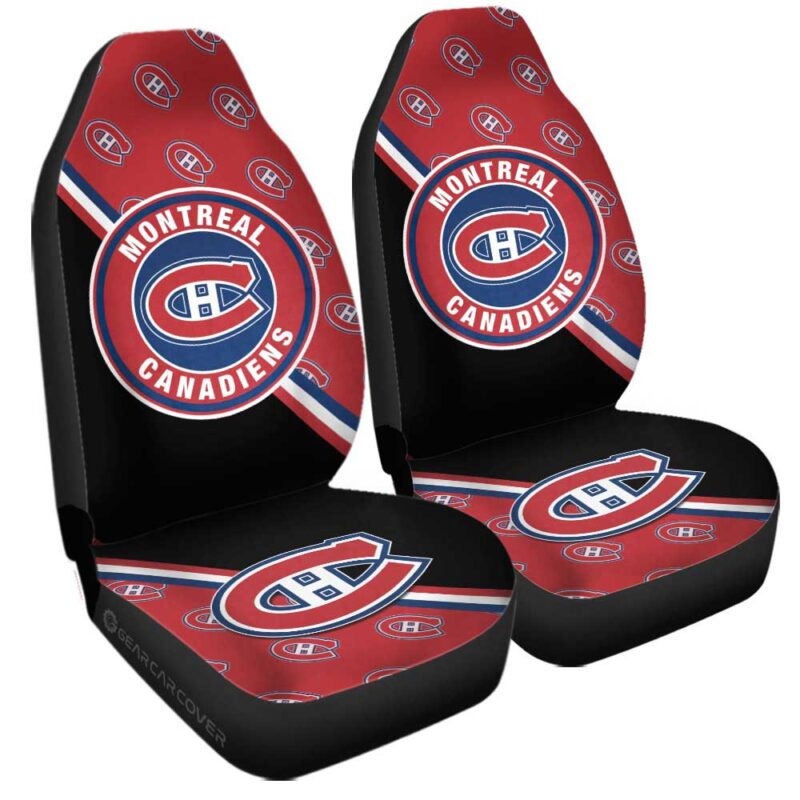 Montreal Canadiens Car Seat Covers Custom Car Accessories For Fans