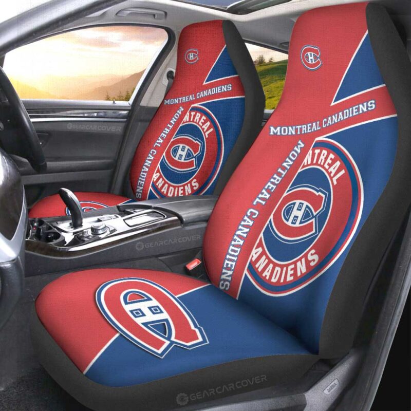 Montreal Canadiens Car Seat Covers Custom Car Accessories For Fans