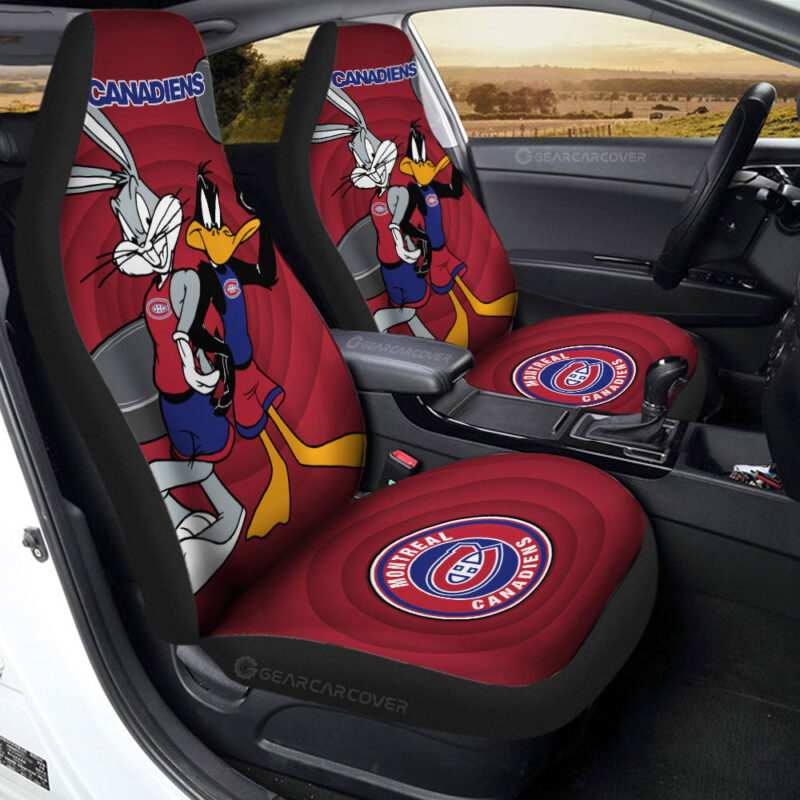 Montreal Canadiens Car Seat Covers Custom Car Accessories