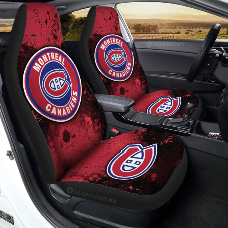 Montreal Canadiens Car Seat Covers Custom Car Accessories