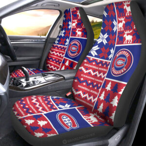 Montreal Canadiens Car Seat Covers Custom Ugly Style Car Accessories