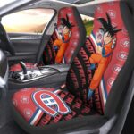 Montreal Canadiens Car Seat Covers Goku Car Decorations For Fans