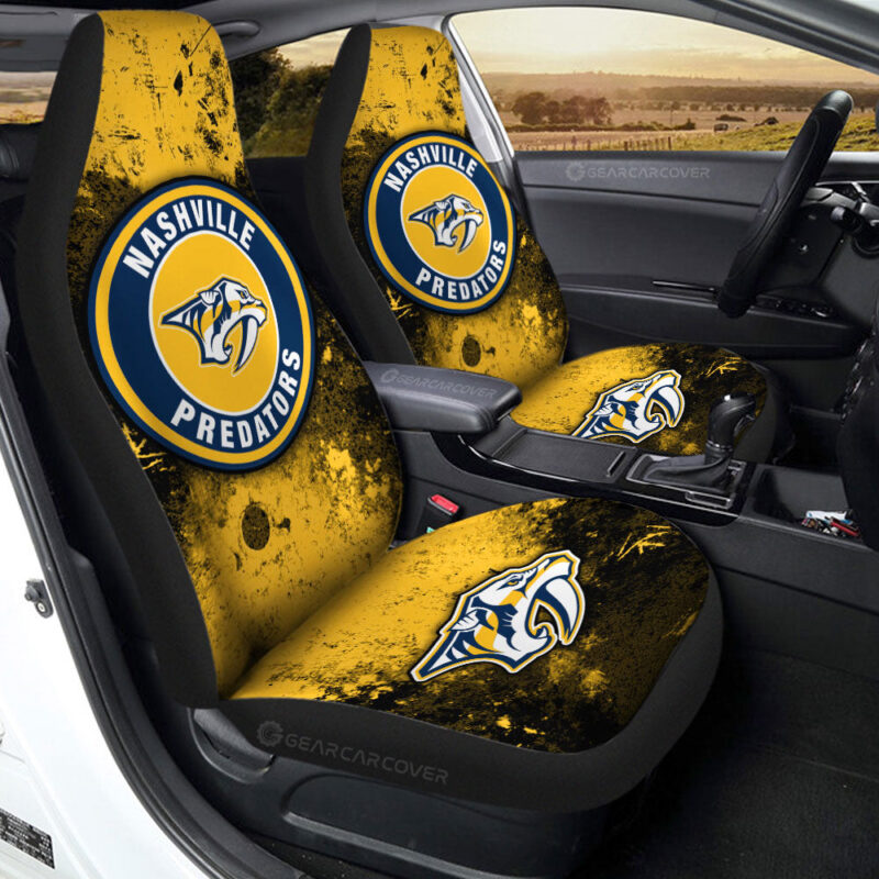Nashville Predators Car Seat Covers Custom Car Accessories
