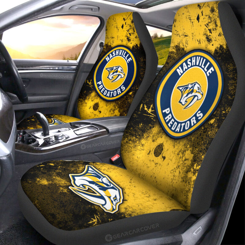 Nashville Predators Car Seat Covers Custom Car Accessories